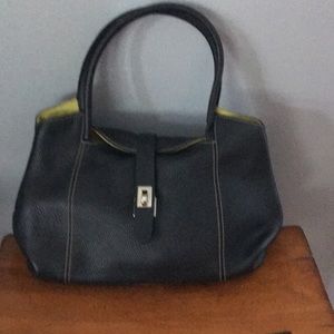 Beautiful leather handbag